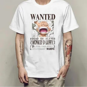 One Piece Luffy Gear 5 T-Shirt - EU Size Manga Anime Tee