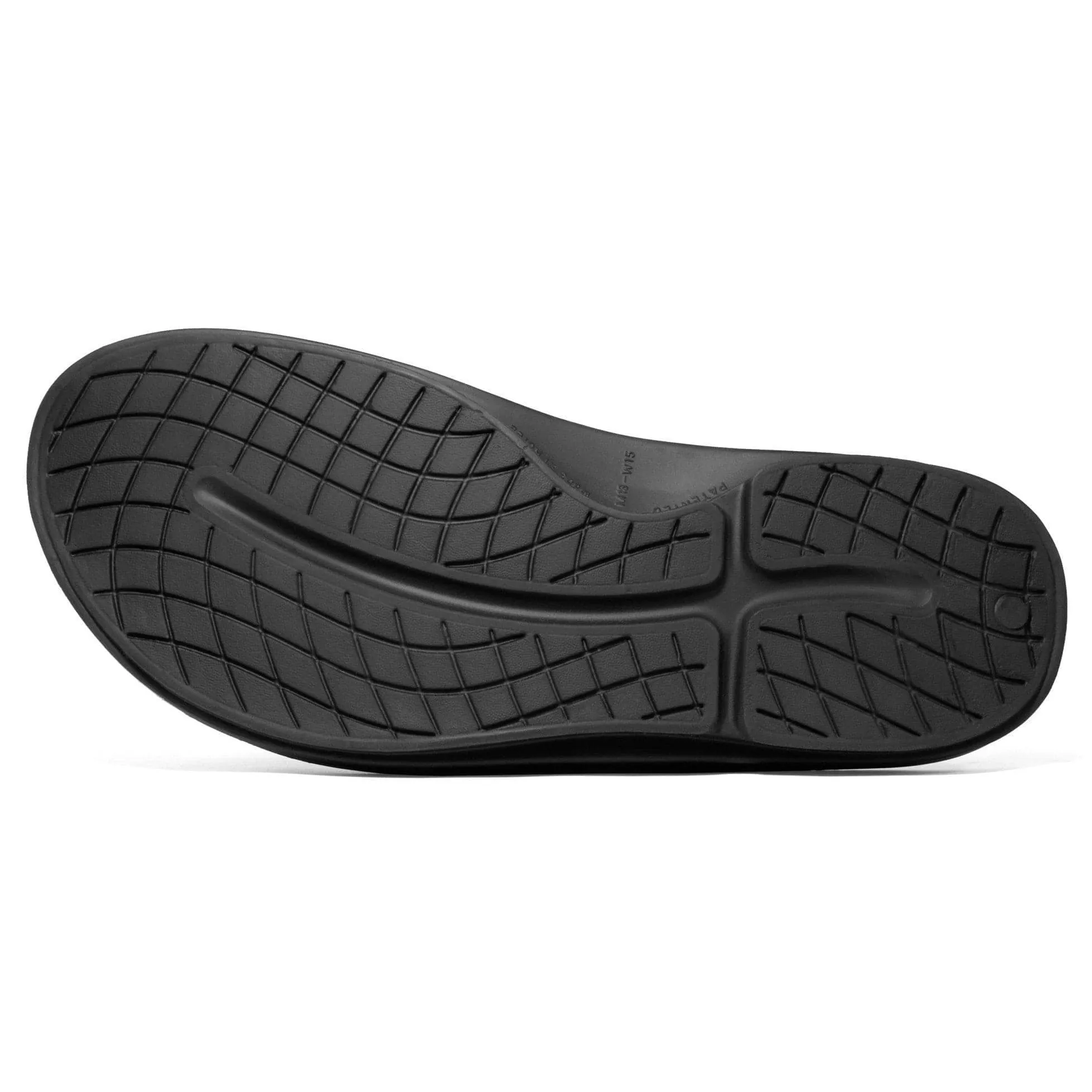 Oofos OOahh Sport Slide (Unisex) - Black