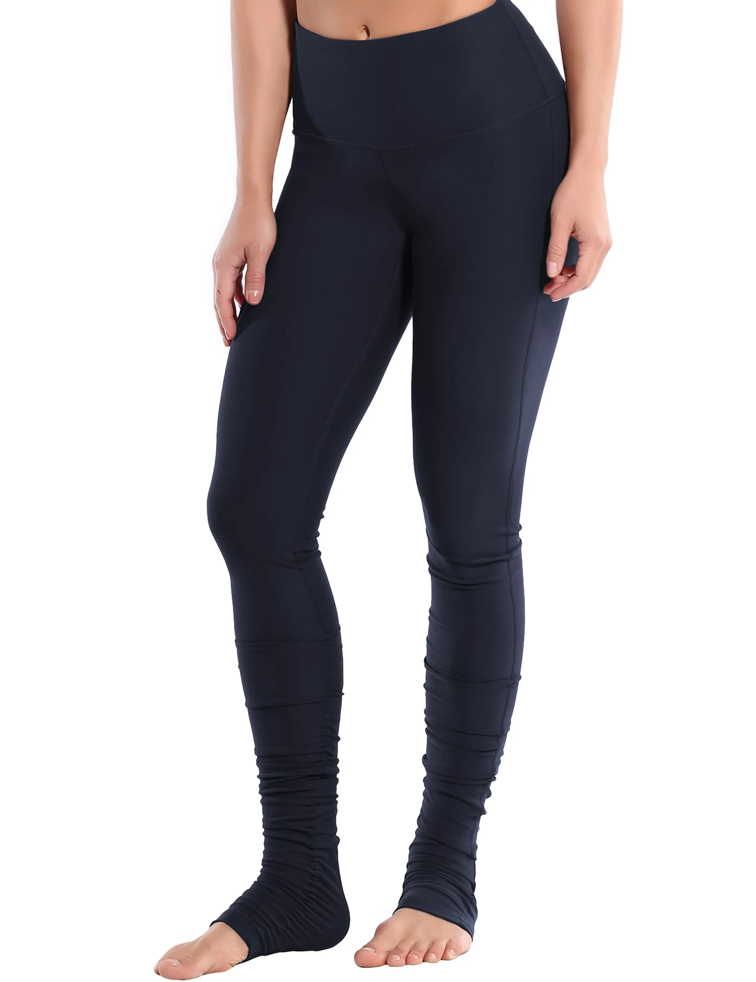 Over the Heel Yoga Pants darknavy ins