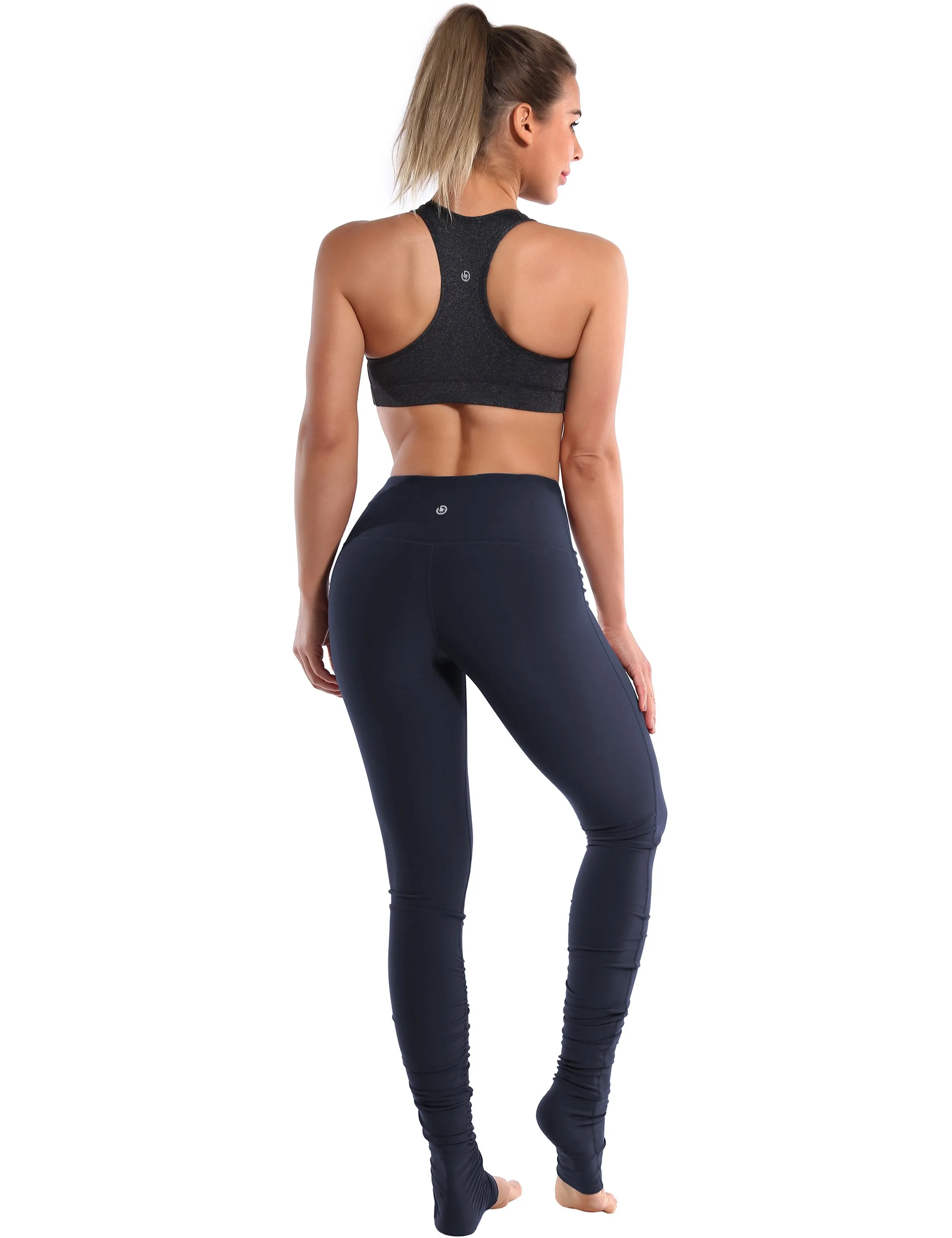 Over the Heel Yoga Pants darknavy ins