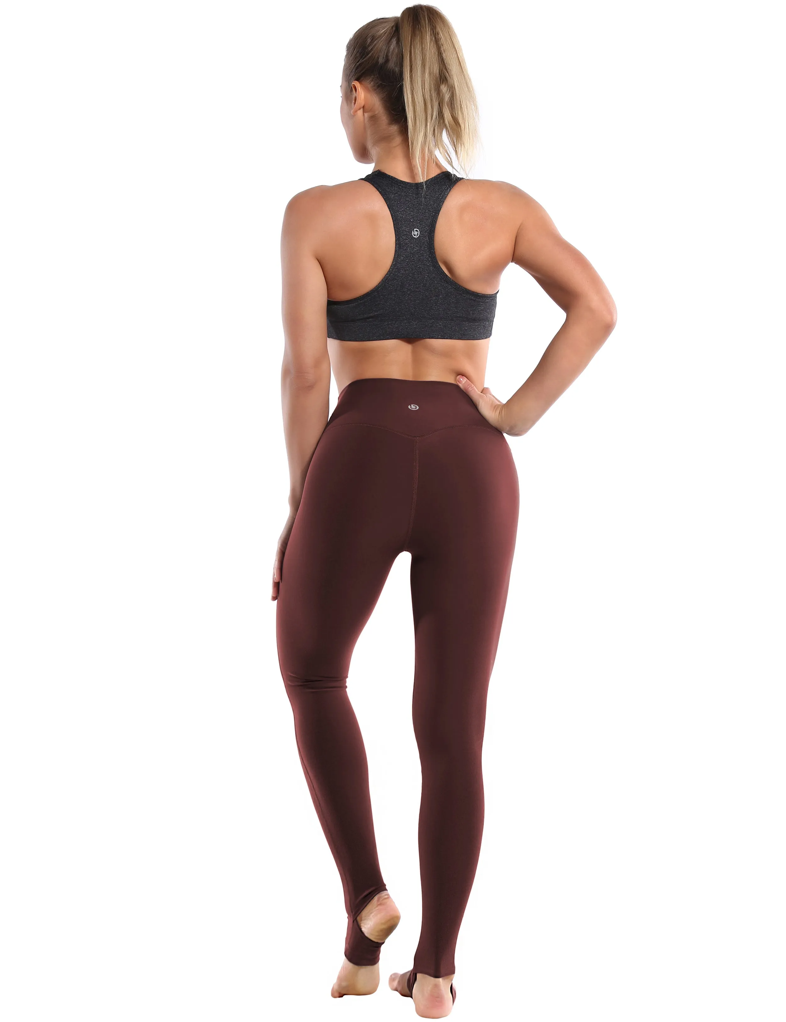 Over the Heel yogastudio Pants mahoganymaroon_yogastudio