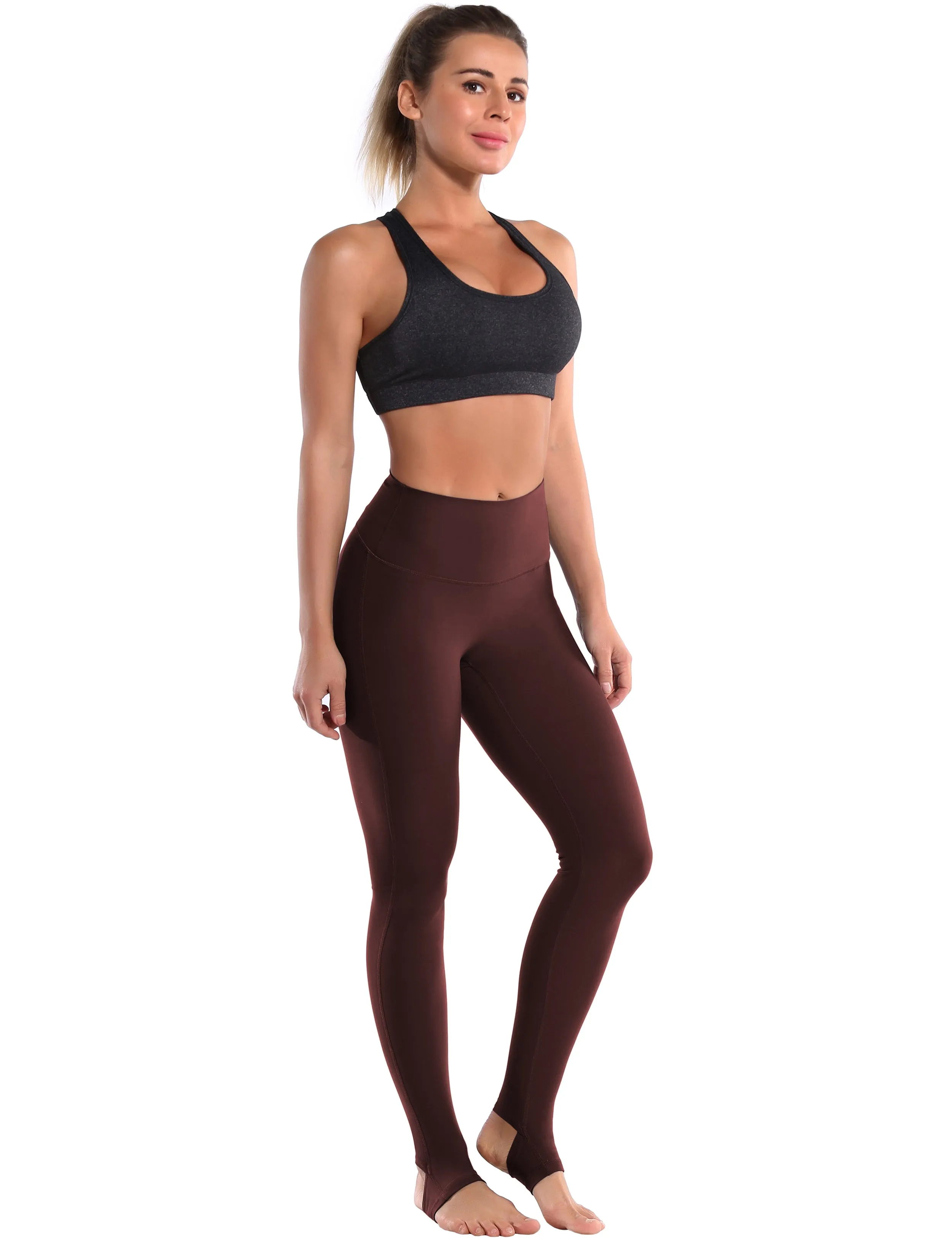 Over the Heel yogastudio Pants mahoganymaroon_yogastudio