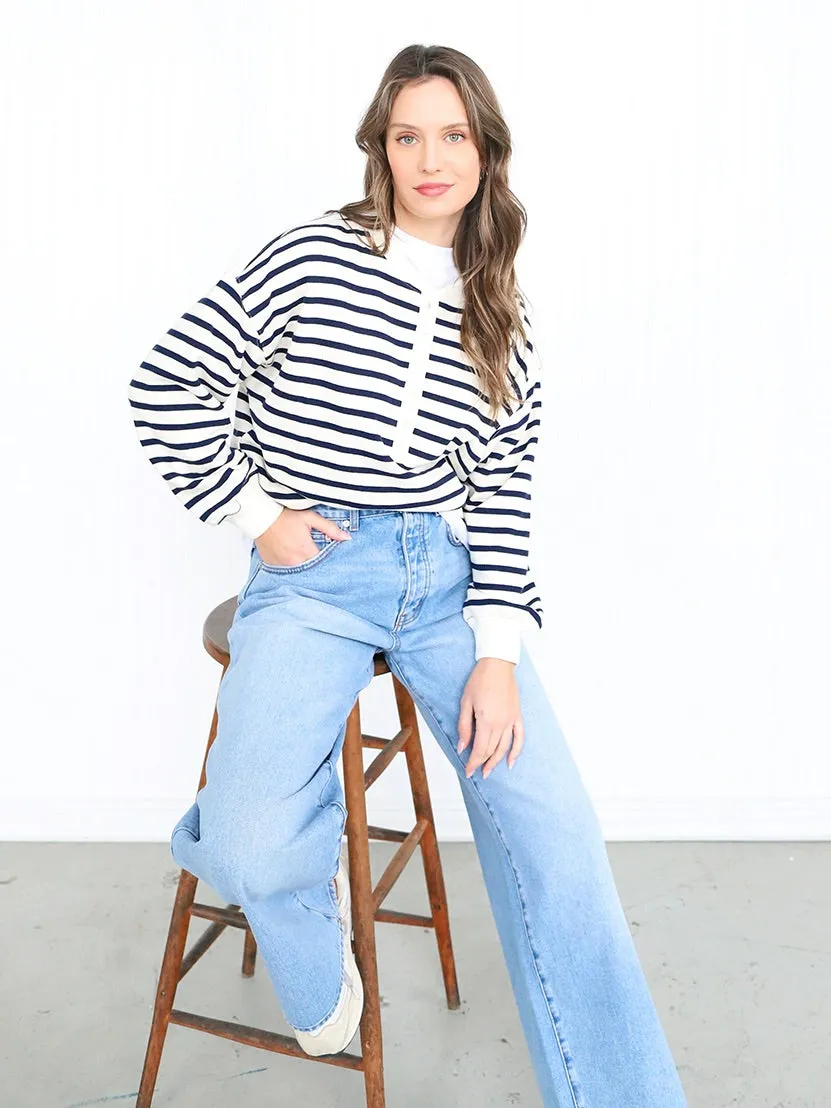 Sail Away Striped Top