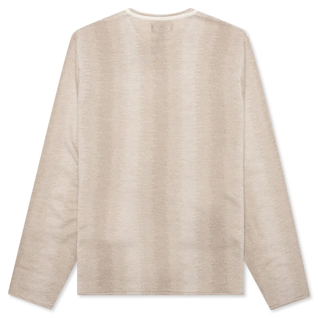 Shadow Stripe Sweater - Natural