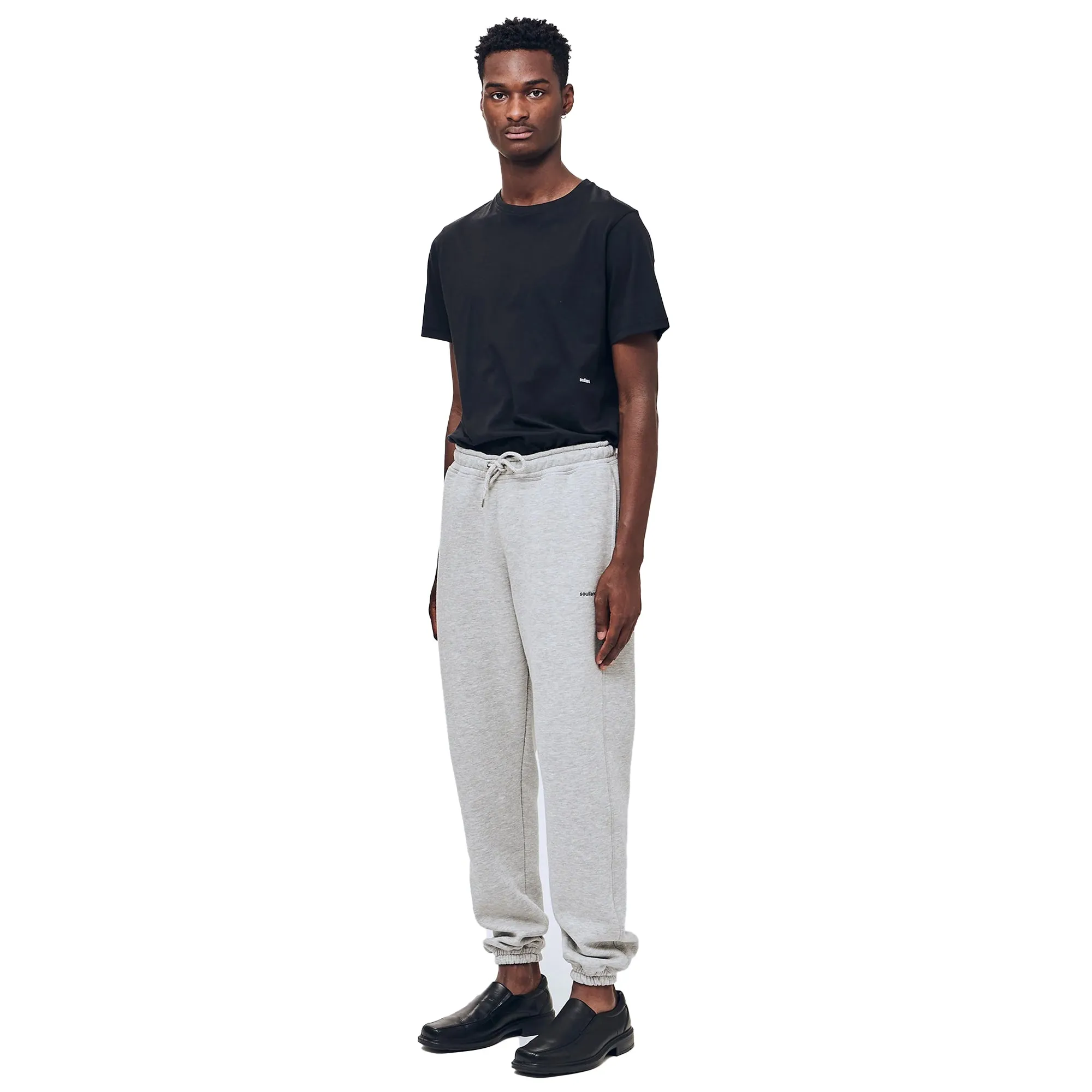 Soulland Mens Elijah Pants 'Grey Melange'