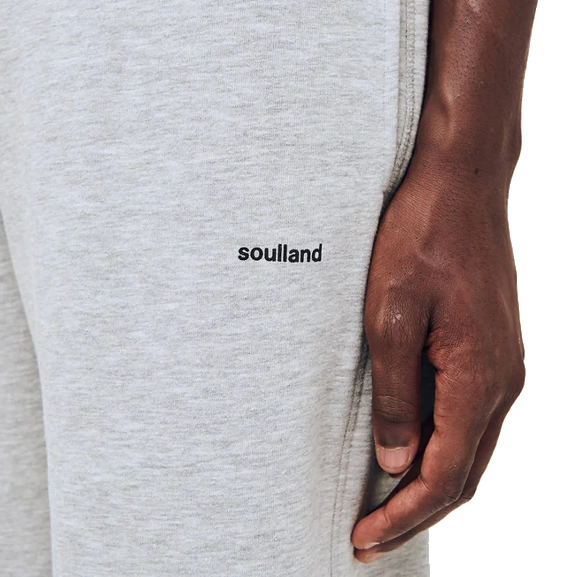 Soulland Mens Elijah Pants 'Grey Melange'