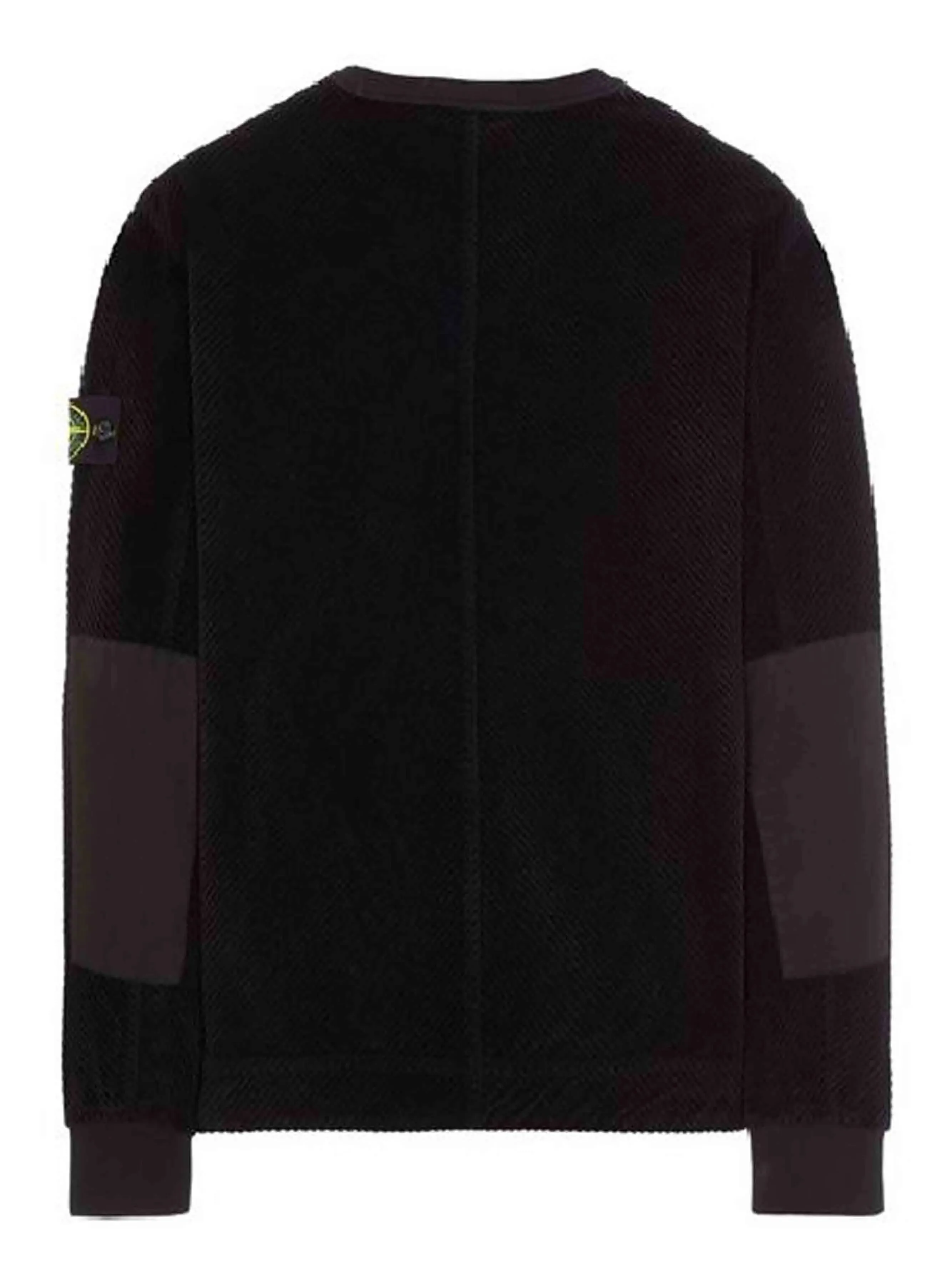 Stone Island Cotton Corduroy Sweatshirt Black