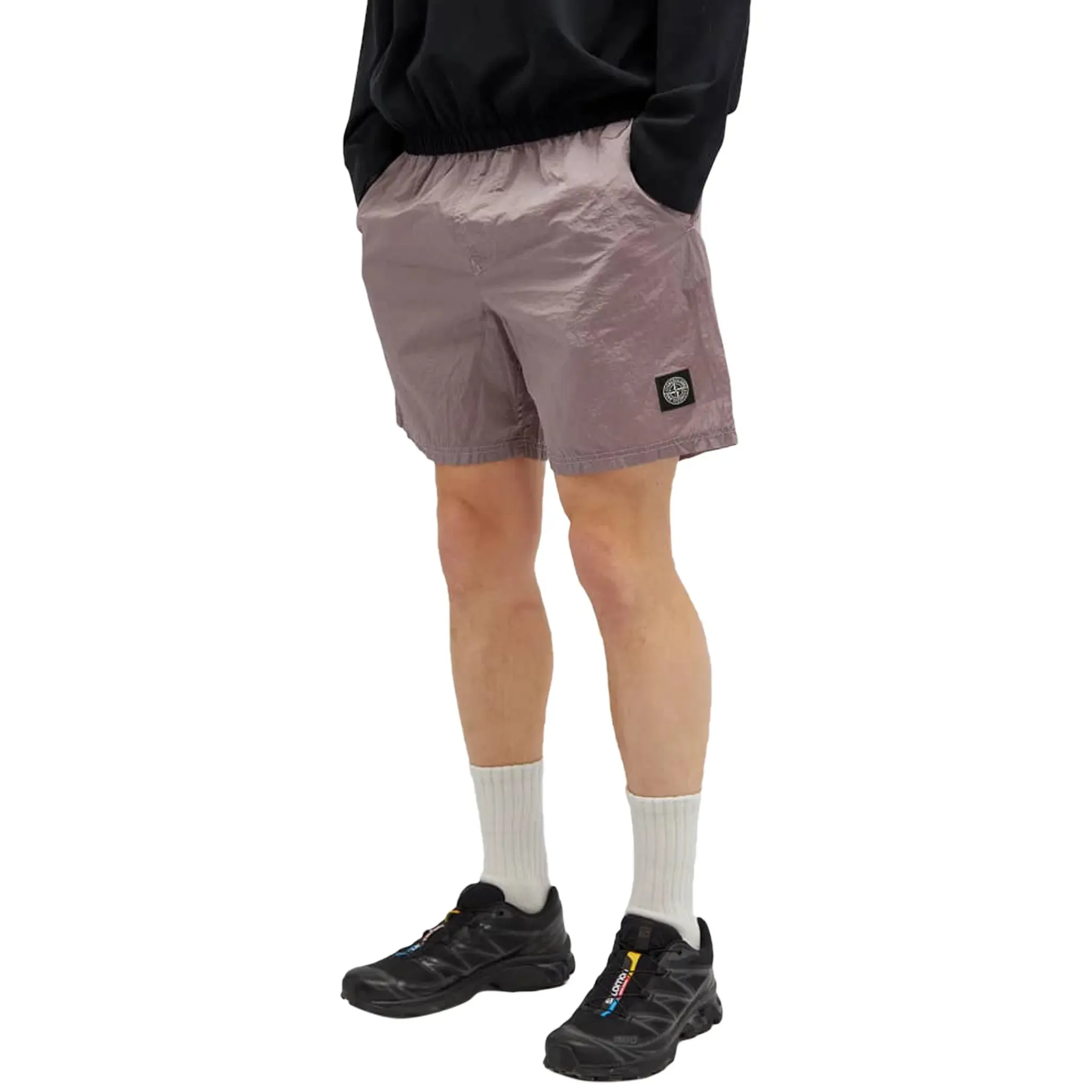 Stone Island Nylon Metal Pink Swim Shorts