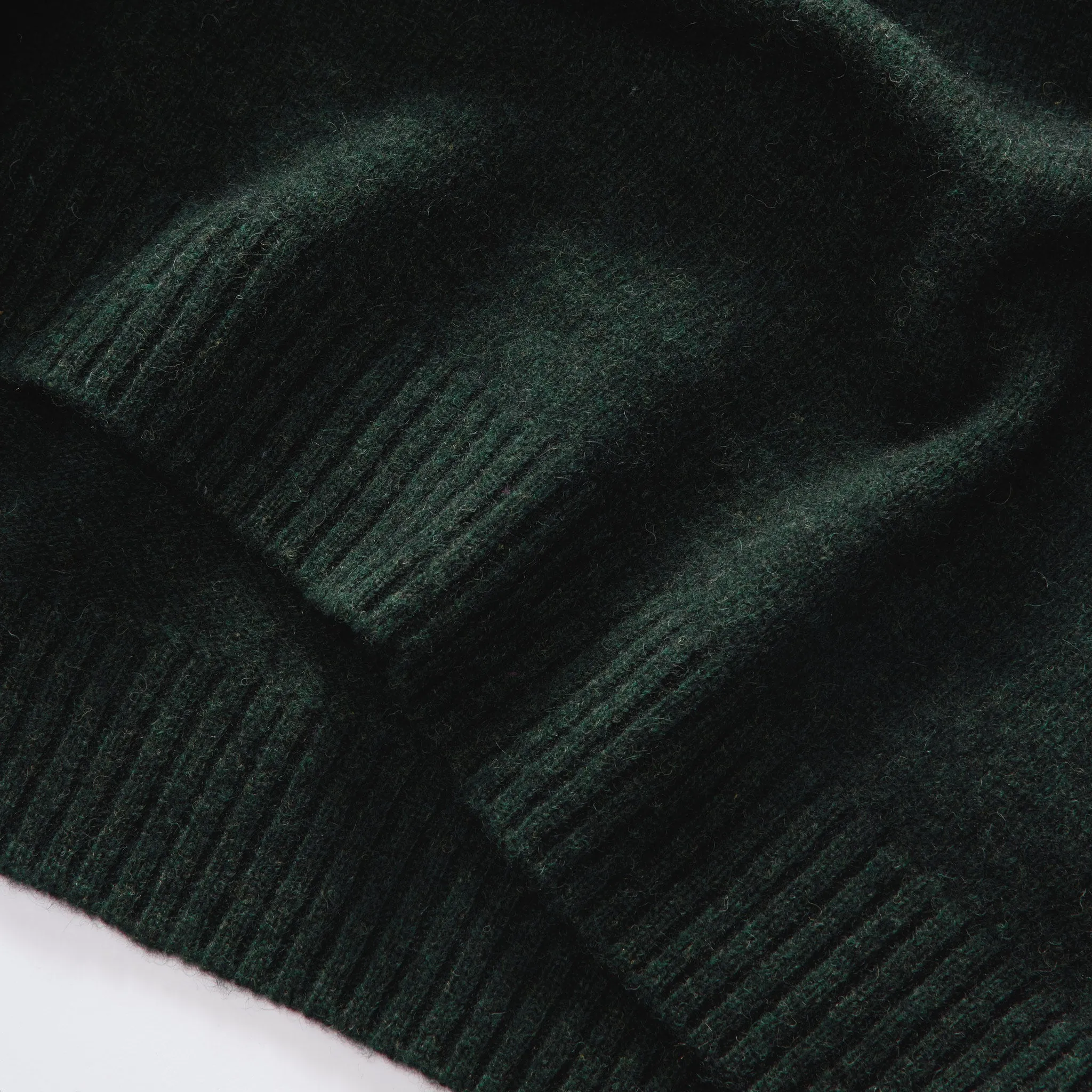 The Lodge Sweater in Black Pine