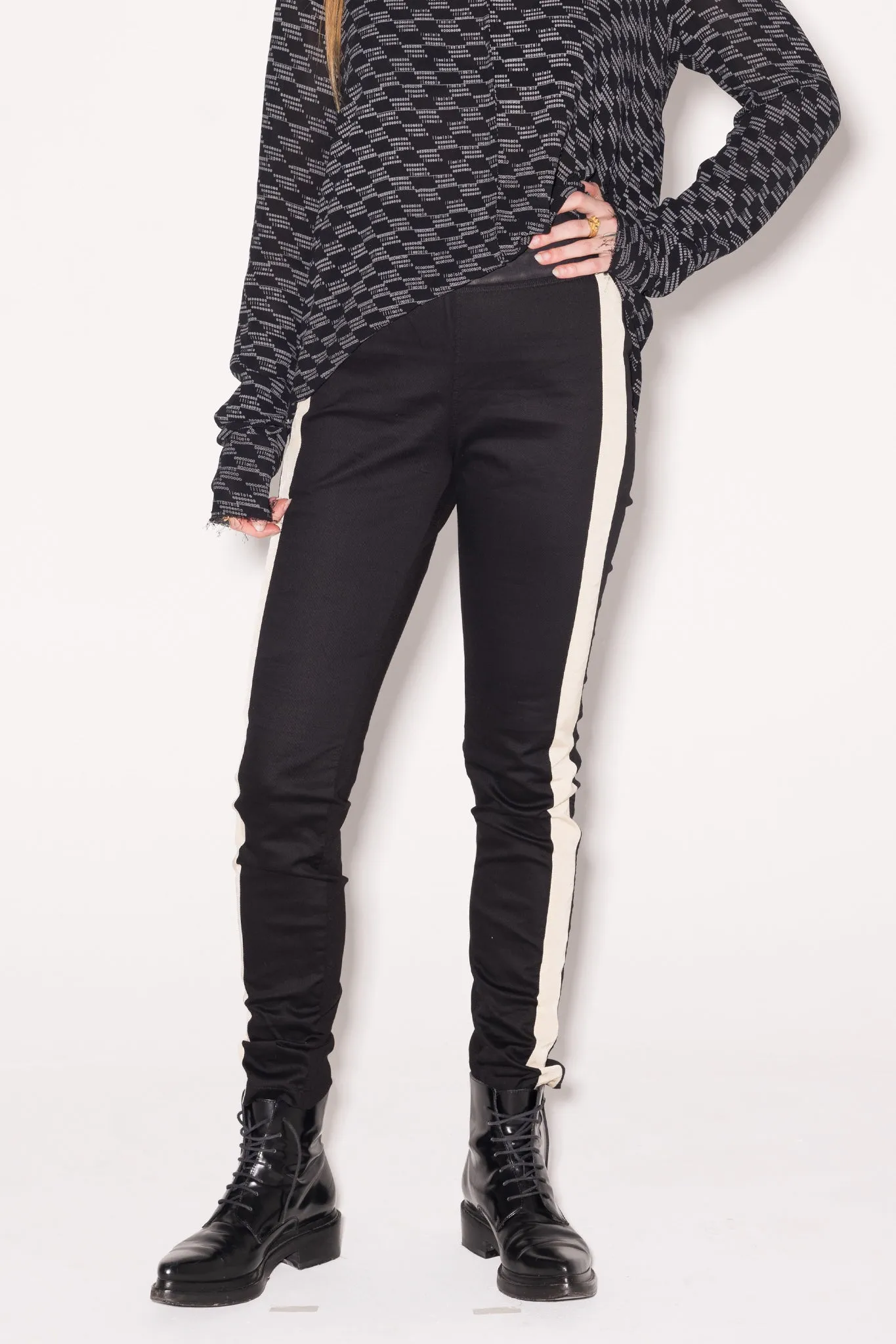 Tux Skinny | Black/Ivory