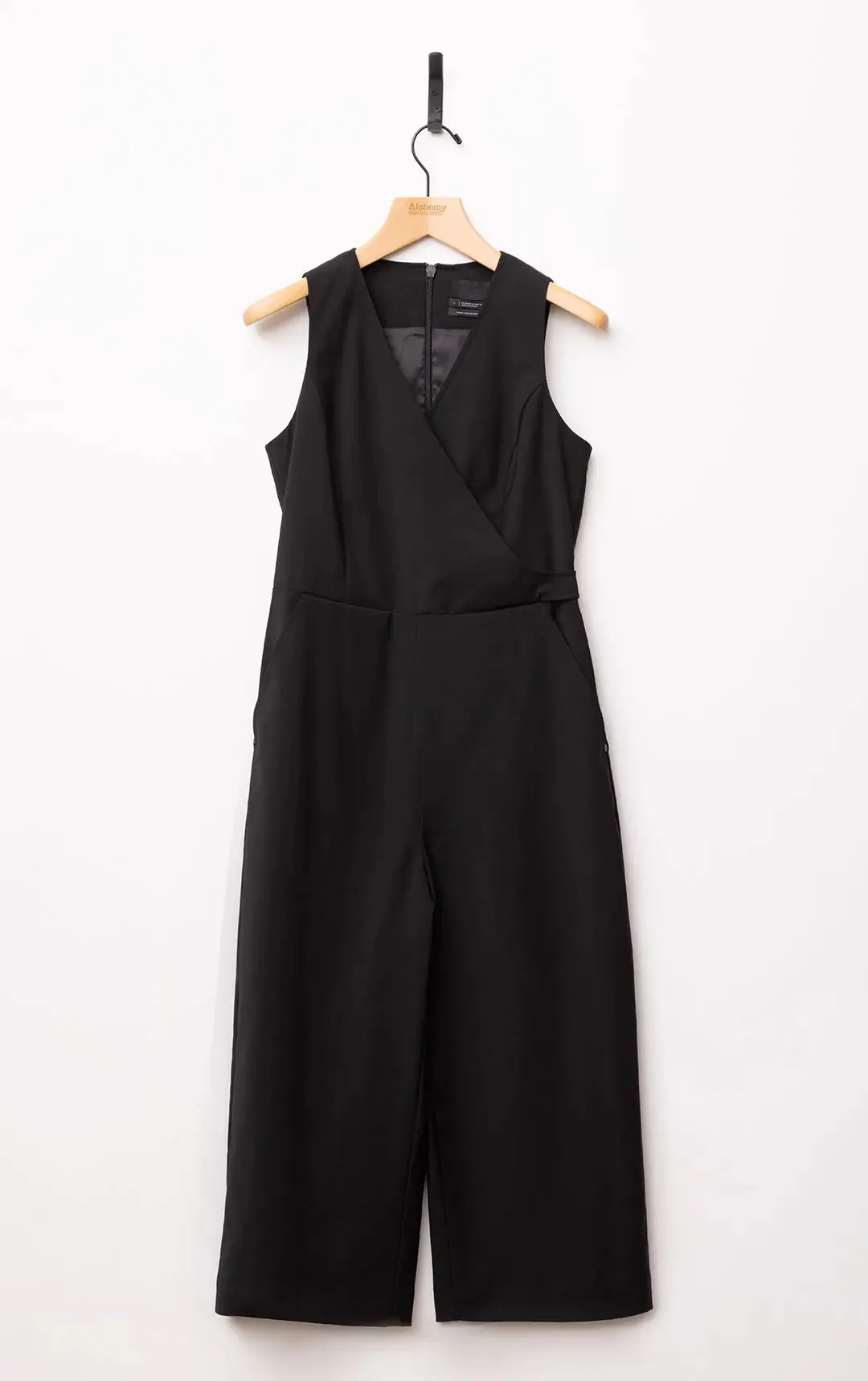 WRAP FRONT JUMPSUIT - CLEARANCE