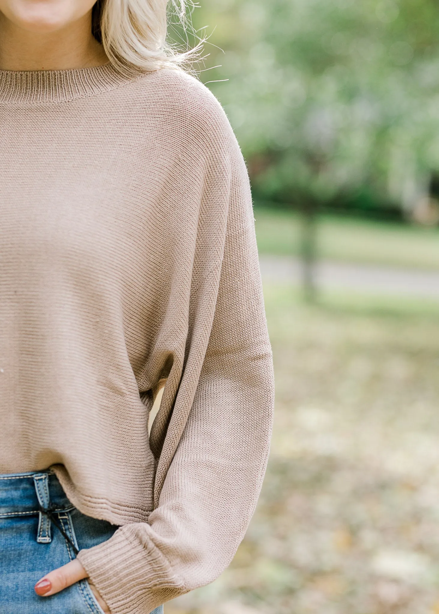 X Camel Comfort Layering Sweater