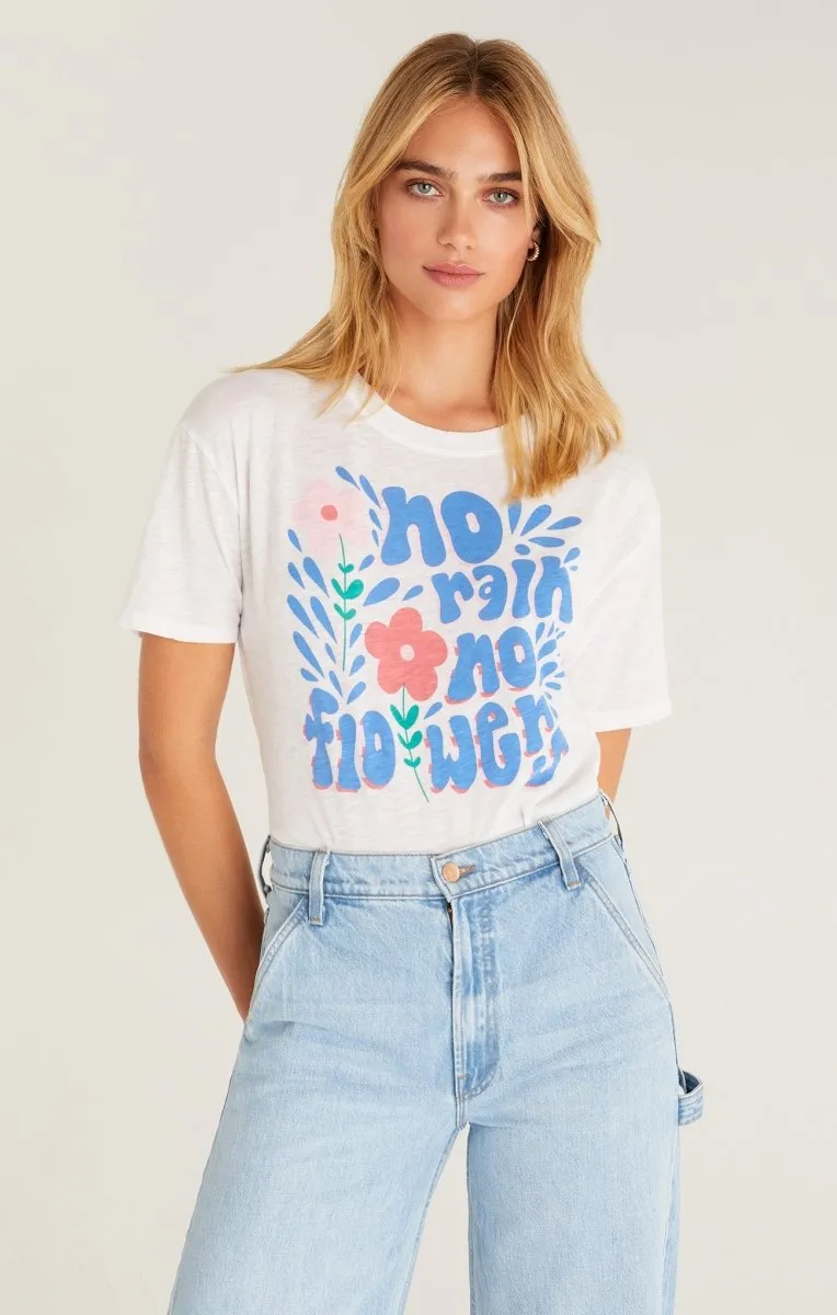 Z SUPPLY BOYFRIEND FLOWERS TEE