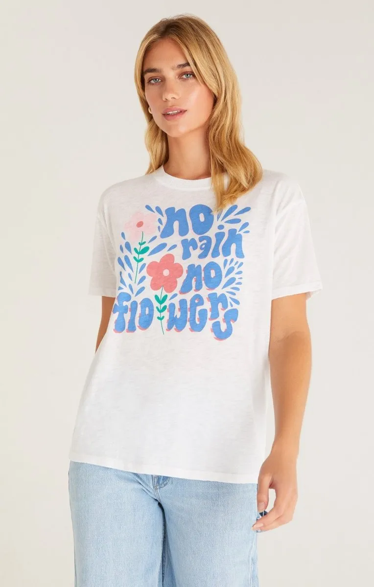 Z SUPPLY BOYFRIEND FLOWERS TEE